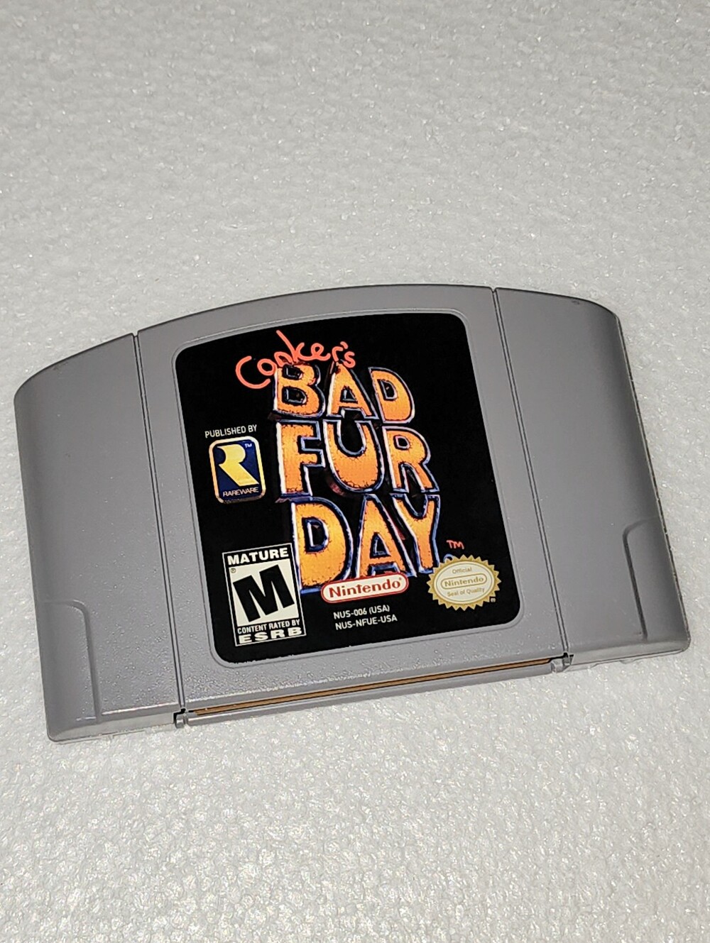 N64 CONKERS BAD FUR DAY (GAME ONLY)